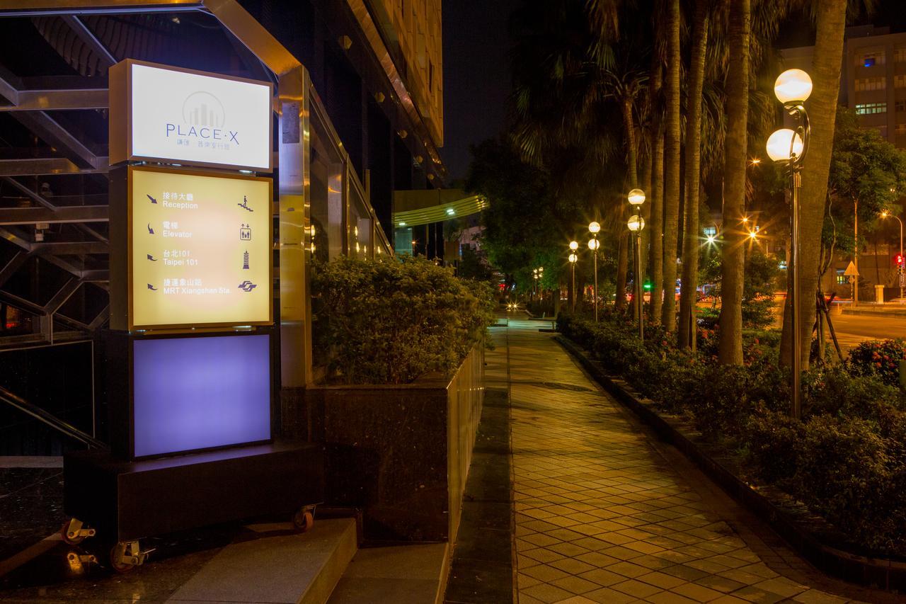 Place‧X Hotel Taipei Eksteriør billede